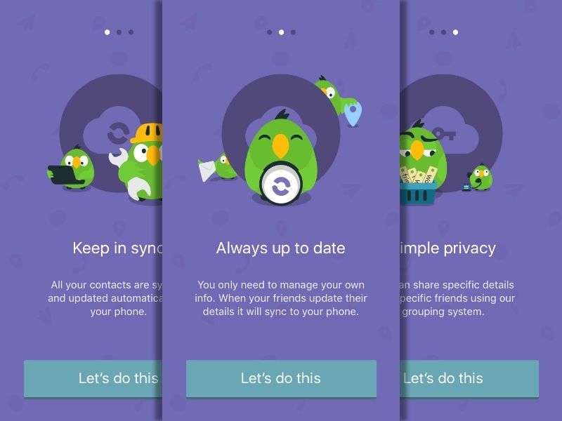 Consynki app screenshot
